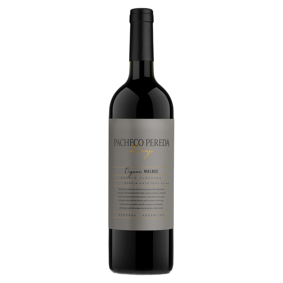 Pacheco Pereda Linaje Organic Malbec